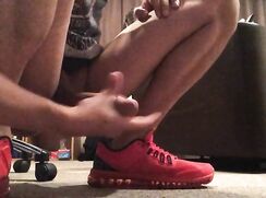 Clothes wanks - Red airmax