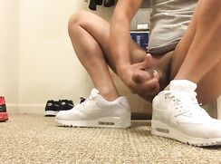 Clothes wanks - White airmax