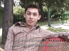 A cute Mexican twink Angle by name