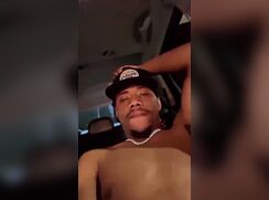 Pretty black boy shows off BBC and big balls
