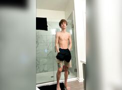 Simple and hot striptease