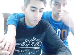 Not shy Friends getting it on with webcam