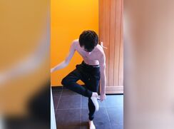 Boy knows the rules for entry