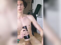 cute musician fleshlight bate