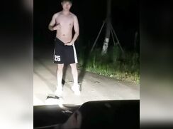 Public outside exposed