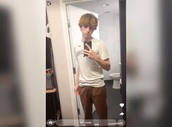 Horny dude jerking off dick compilation