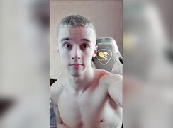 Blond Mason Warhol webcam session