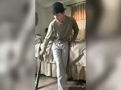 Teen baseball player