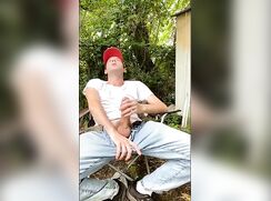 monster dick in the garden