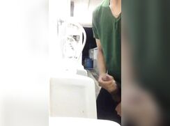 Playing cock in public space - 10-19-25