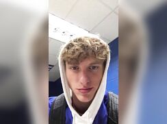cute blonde cumming twice on snapchat