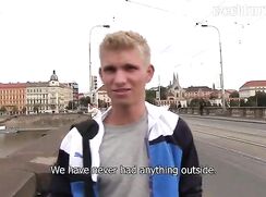 Czech Hunter finds a blond