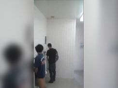 college restroom ❤️ nudism fun