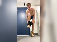 Handsome Twink Showing outdoor 70