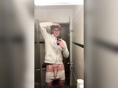 cute fit big cock tiktoker kaudenz jerking clip