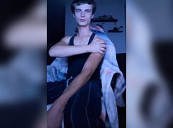 cute indiana blonde james is a king of risky tiktok live