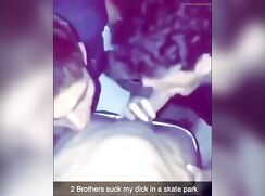 two twinks sucking dick together