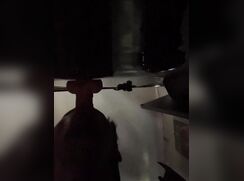 Exposing “Straight” sucking dildo