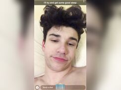 cute curly triple cum snapchating bate
