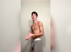 cute americantwink reveals his monstercock