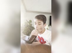 DAMM -So huge it barely fits in his mouth