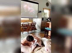 Blond Gaymer Gets Expert BJ & Gives Facial