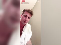 after shower accidental moment
