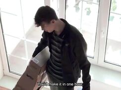 Doing The Delivery Boy........,,,