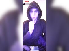 cute thomas showing a big dick on tiktok live