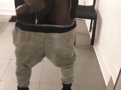 BIG DICK BLACK BOY BEATS DICK POPS HIS NUT