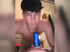 cute str8 lewis boothy learning how suck a dick