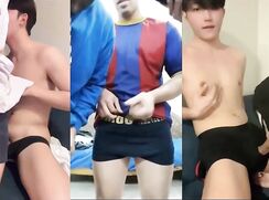 Soccer players are curious about gay sex with their coach and teammates