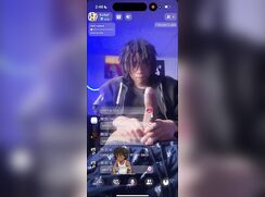 @SHELUVRAF BEATING HIS LONG FAT DICK (COMP)