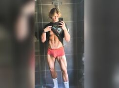 gorgeous xander marks selfie show