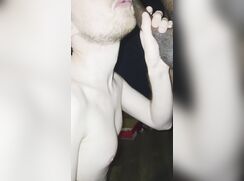 Young Dutch slut worships BBC part 3