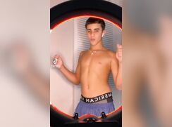 Tik Tok Guy with American Eagle boxer briefs.