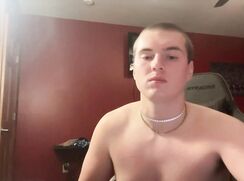 shaved guy cum Chaturbate