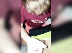 Oral sex teen public couple