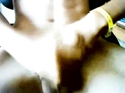 Texas College Student Brunette Slender wanks off in his Dorm-room - AI Enhanced