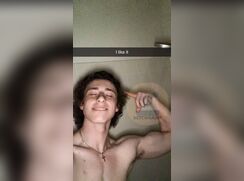 Cute dude with big dick compilation