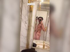 Big dick Isaak p playing around in bathroom