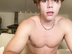 yummy boy stripping for fans