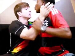 Interracial soccer boy sex