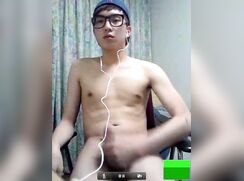 korean nerdy straight boy on call