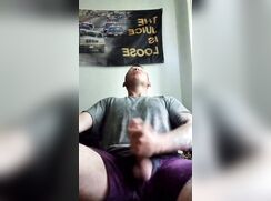 Guy cum on face - 11-11-25