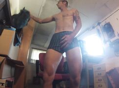 German guy jerking his hard cock - 11-13-25