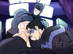 Robin Fucks Batman Cums Cartoon