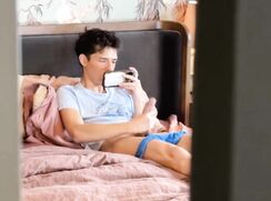 CONNOR - STEPDAD WATCHES ME JERK OFF