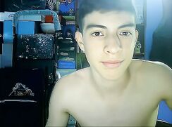 Latino Guy Wanks Fit his Thick Uncut Cock Off - AI Enhanced