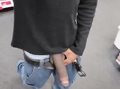 BEATING AND SHOWING BD IN SNEAKER STORE